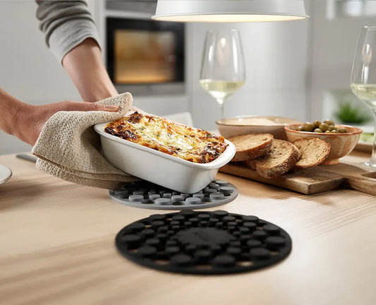 [hidden] [lifestyle] Spot-On™ Set of 2 Silicone Trivets - 20174 - Image 2