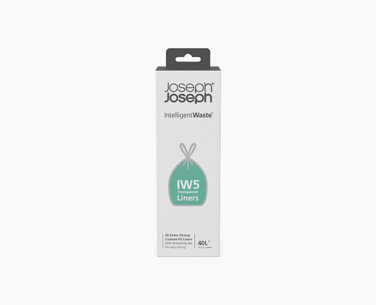 [hidden] IW5 Custom-fit 20 Clear Bin Liners - 30029 - Image 1