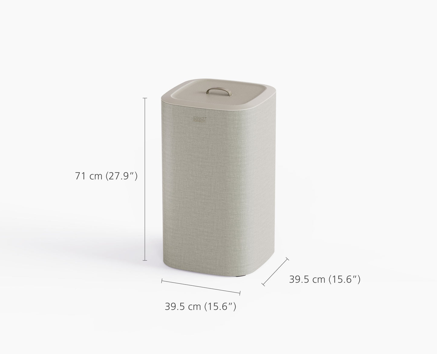 [half-width] Tota One 60L Ecru Laundry Separation Basket