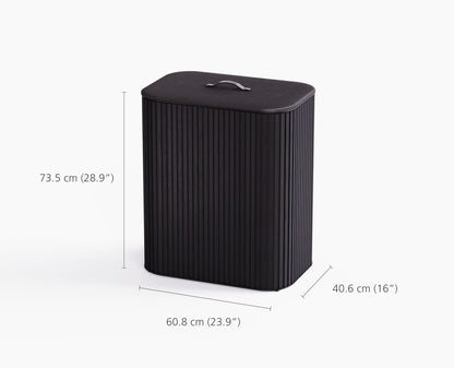 [half-width] Tota Luxe 90L Black Laundry Separation Basket