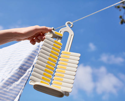 [half-width] 2-piece Hold-All 45L Outdoor Laundry Basket & Peg Set