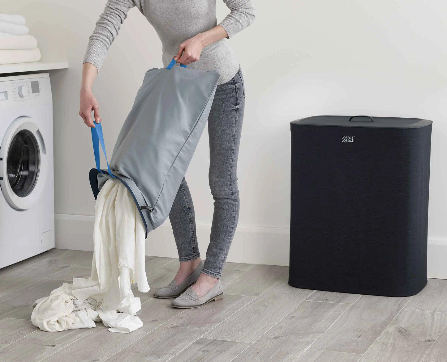 [half-width] Tota 90L Laundry Separation Basket - 50004 - Image 6