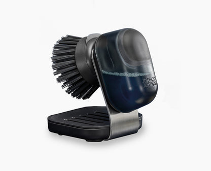 [hidden] SinkTech Compact Soap Dispensing Washing-Up Brush with Steel Stand