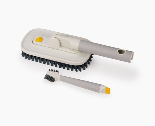 [hidden] CleanTech 2-Piece Tile Scrubber & Spot Cleaning Tool Set