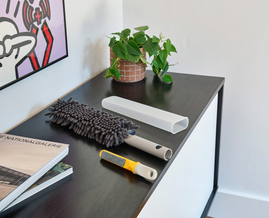 [hidden] [lifestyle] CleanTech™ 3-in-1 Duster with Storage Cover & Extension Pole