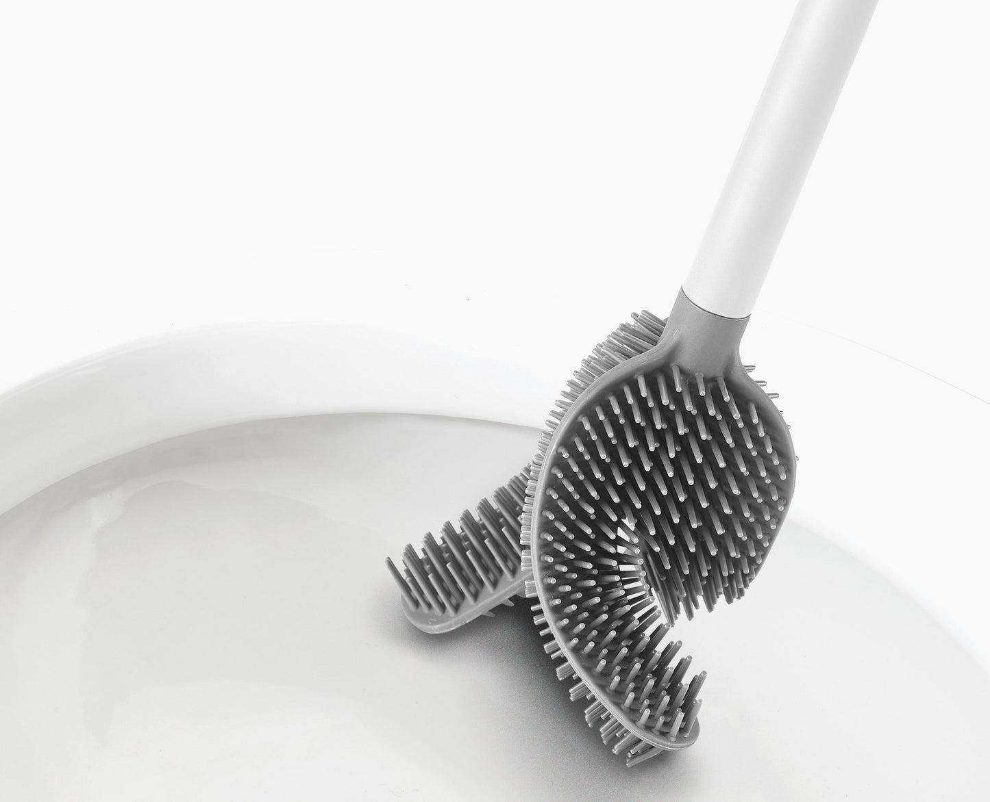 [half-width] Flex™ 360 Gloss White Toilet Brush
