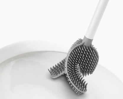 [half-width] Flex™ 360 Gloss White Toilet Brush
