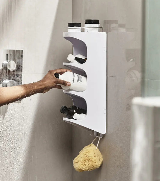 [hidden] [lifestyle] Capsule™ Compact 4-tier Shower Shelf - 70564 - Image 2
