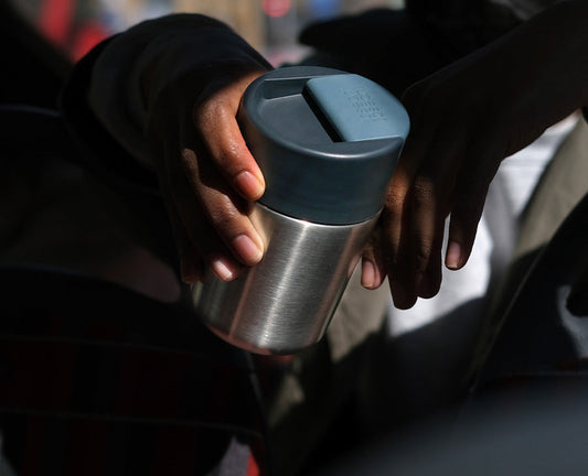 [hidden] [lifestyle] Sipp™ Steel Travel Mug with Hygienic Lid 340ml - 81125 - Image 2