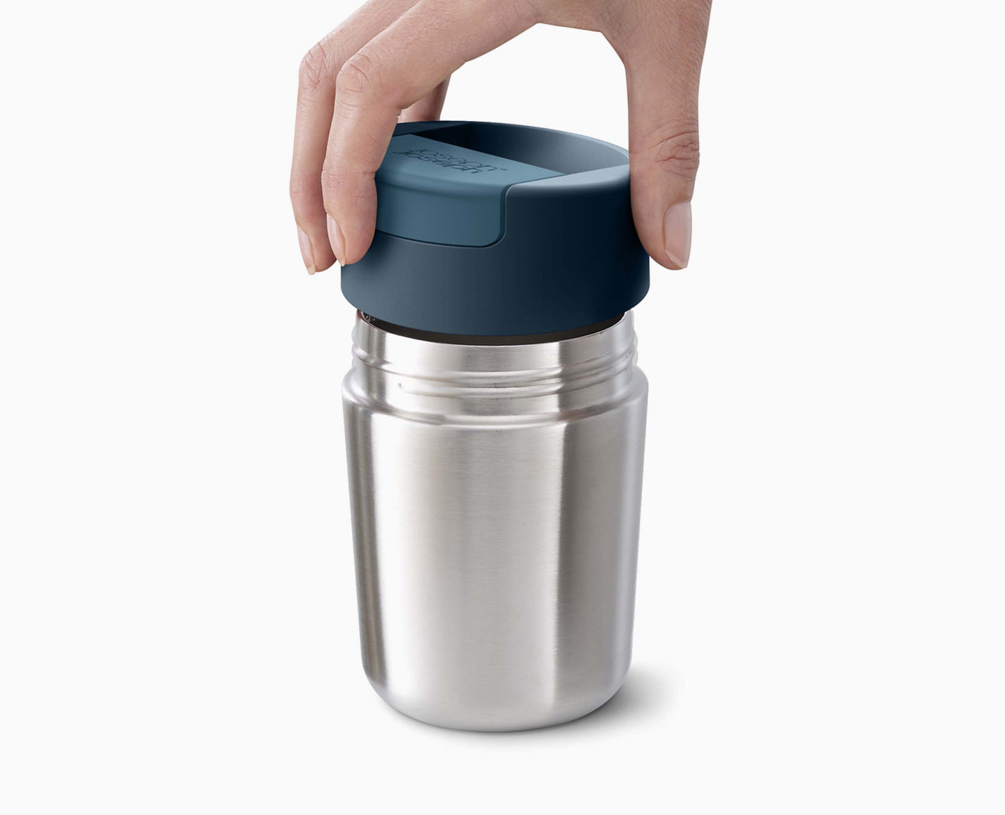 [half-width] Sipp™ Steel Travel Mug with Hygienic Lid 340ml - 81125 - Image 5