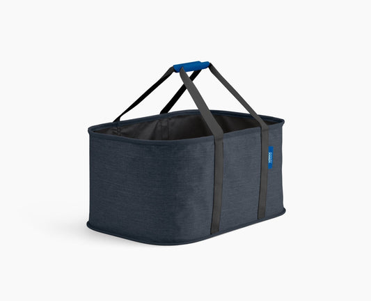 [hidden] Hold-All™ Black Collapsible 35L Laundry Basket