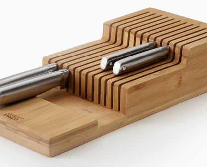 [half-width] DrawerStore™ Bamboo Large 2-tier Knife Organiser - 851695 - Image 4