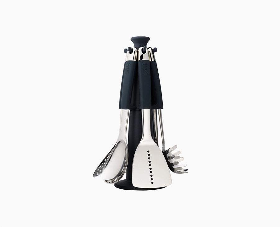 [hidden] Elevate™ Steel Utensils Carousel Set - 95029 - Image 1