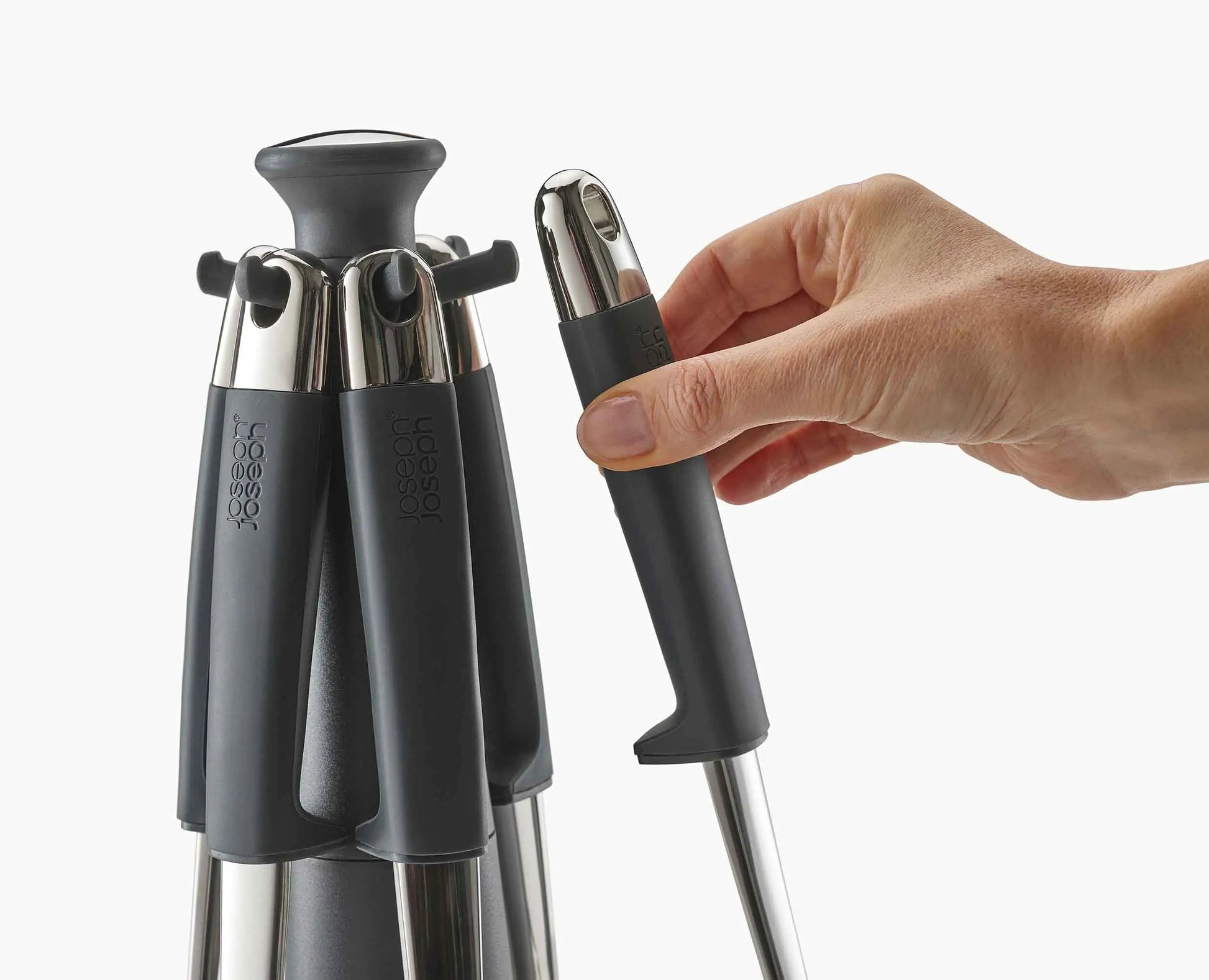 [half-width] Elevate™ Steel Utensils Carousel Set - 95029 - Image 6