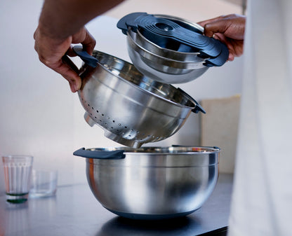 Nest™ 9 Stainless-steel Food Preparation Set