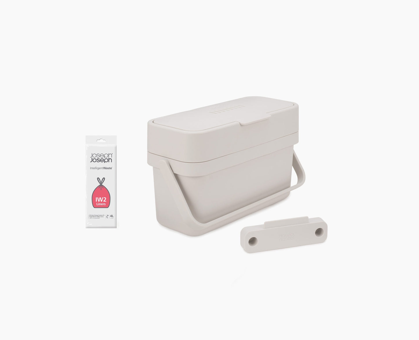[hidden] Compo™ 4L Stone Food Waste Caddy Starter Set