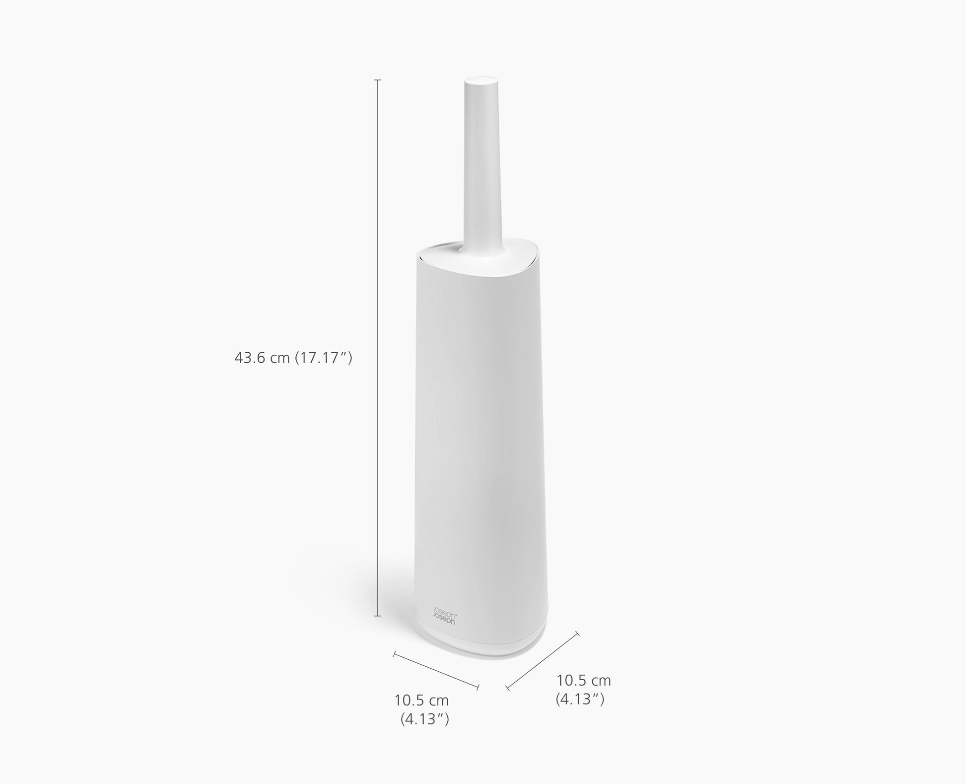 [half-width] Flex™ 360 Pack of 2 Gloss White Toilet Brushes