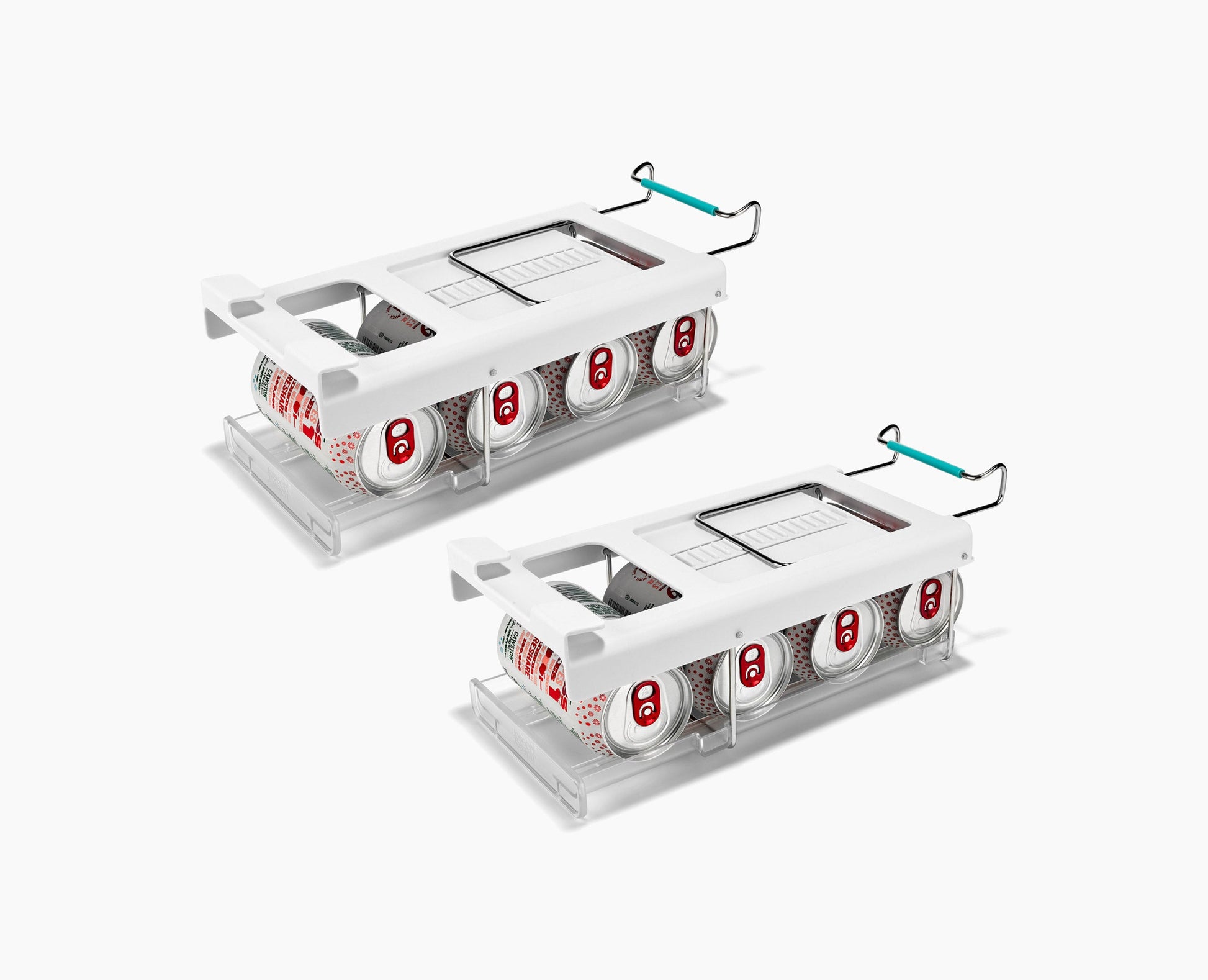 [hidden] FridgeStore™ Under-Shelf Pack of 2 Collapsible Can Dispensers