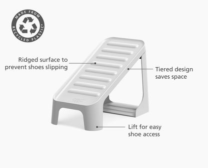 [half-width] Shoe-in™ Compact 6-piece Ecru Shoe Caddy - 55016 - Image 4