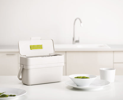 [half-width] Compo™ 4L Stone Food Waste Caddy Starter Set