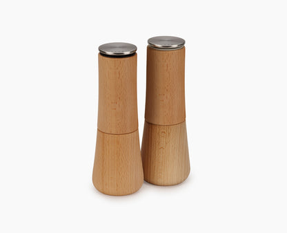 [hidden] Milltop™ Wood 2-piece Salt & Pepper Mill Set - Image 1
