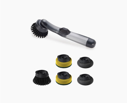 SinkTech™ Soap Dispensing Dish Brush with Replacement Head & Extra Heads
