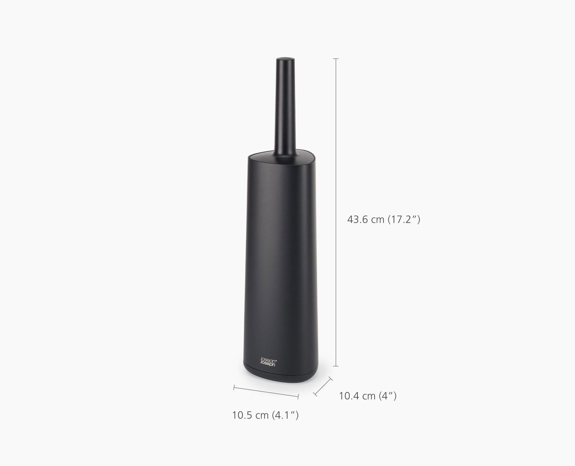 [half-width] Flex™ 360 Matt Black Toilet Brush - 2 pack